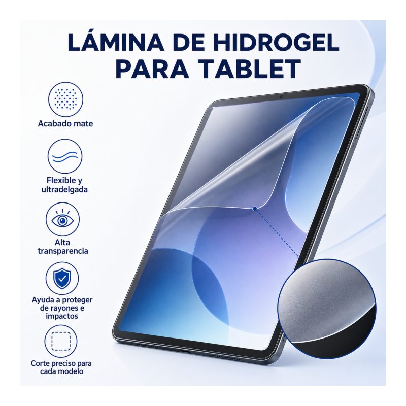 Lámina Hidrogel Tablet
