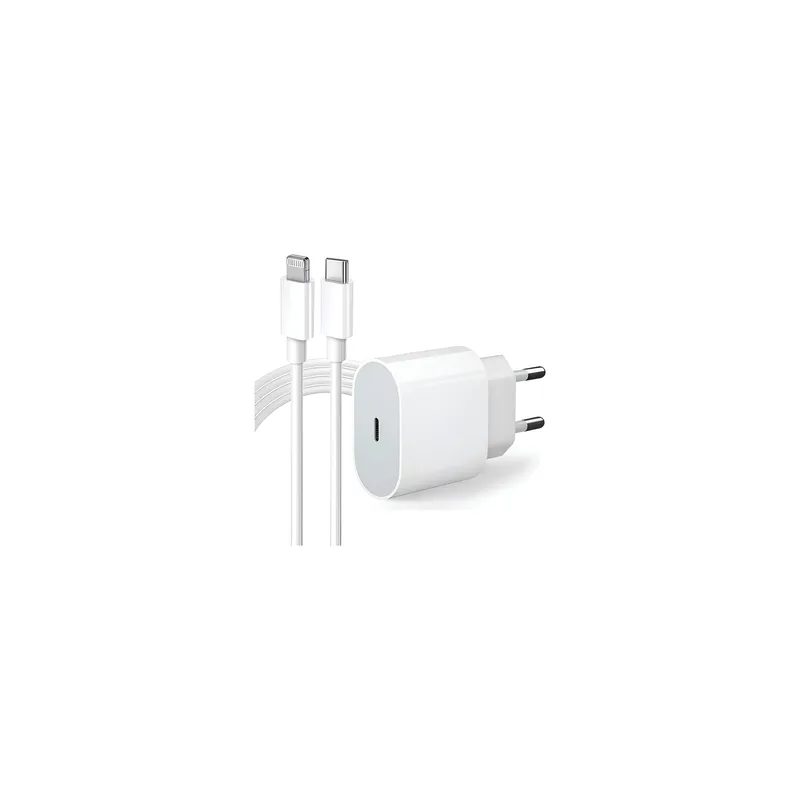 Cargador con cable USB-C a Lightning compatible con Apple iPhone con envío a todo Chile