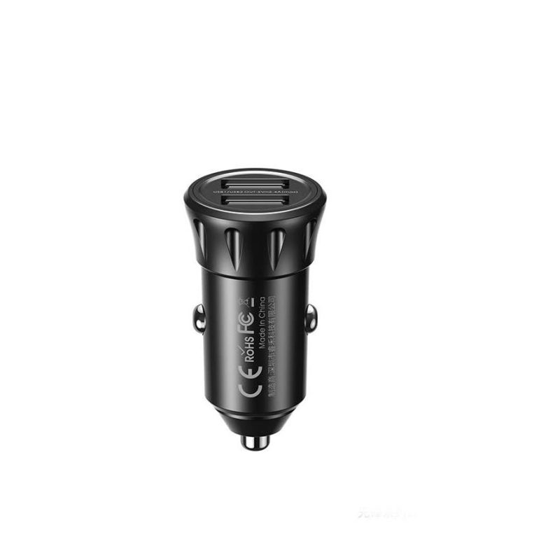 Cargador Adaptador Auto Doble Puerto